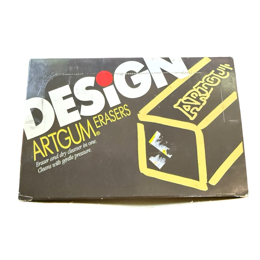 24 Sanford Vintage Artgum Erasers #73028 /#100 Small Made USA Unused NOS